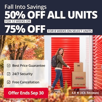 Sentinel Storage - Richmond Promotion