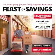 Sentinel Storage - Richmond Promotion