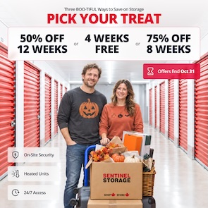 Sentinel Storage - Richmond Promotion